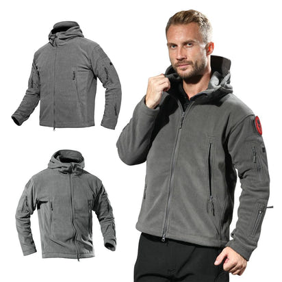 Outdoor Military Tactical Polar Fleece Jacket-5