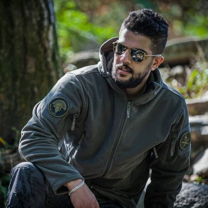 Outdoor Military Tactical Polar Fleece Jacket-1