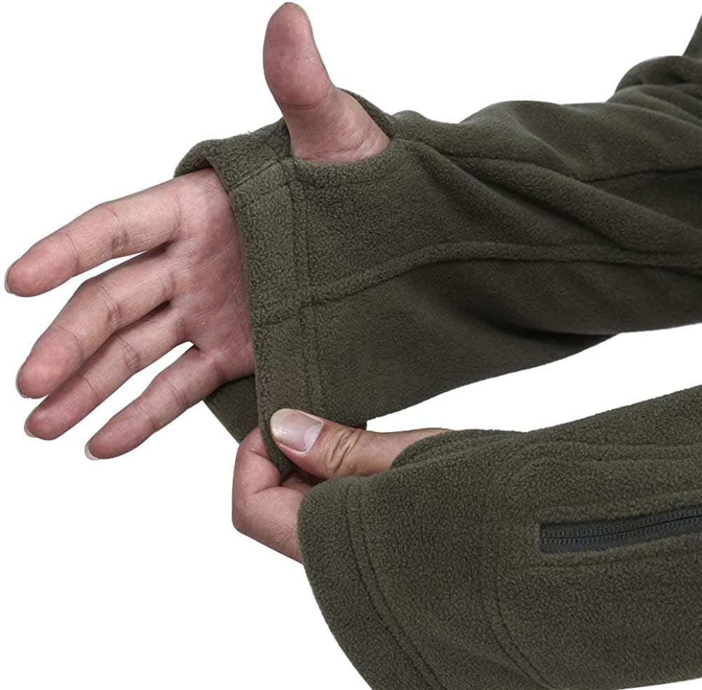 Outdoor Military Tactical Polar Fleece Jacket-3
