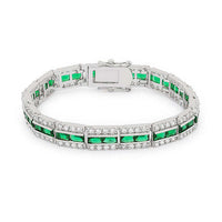 Emerald Tennis Bracelet