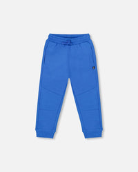Fleece Sweatpants Blue-0