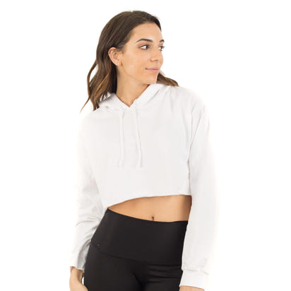 6036 - Women's Cropped Fleece Hoodie-7