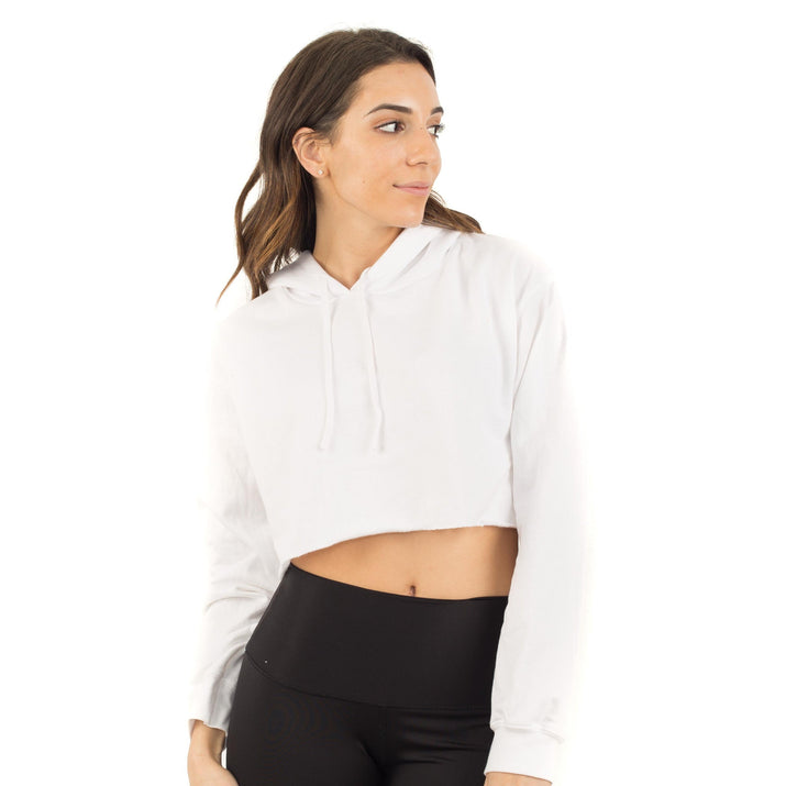 6036 - Women's Cropped Fleece Hoodie-7