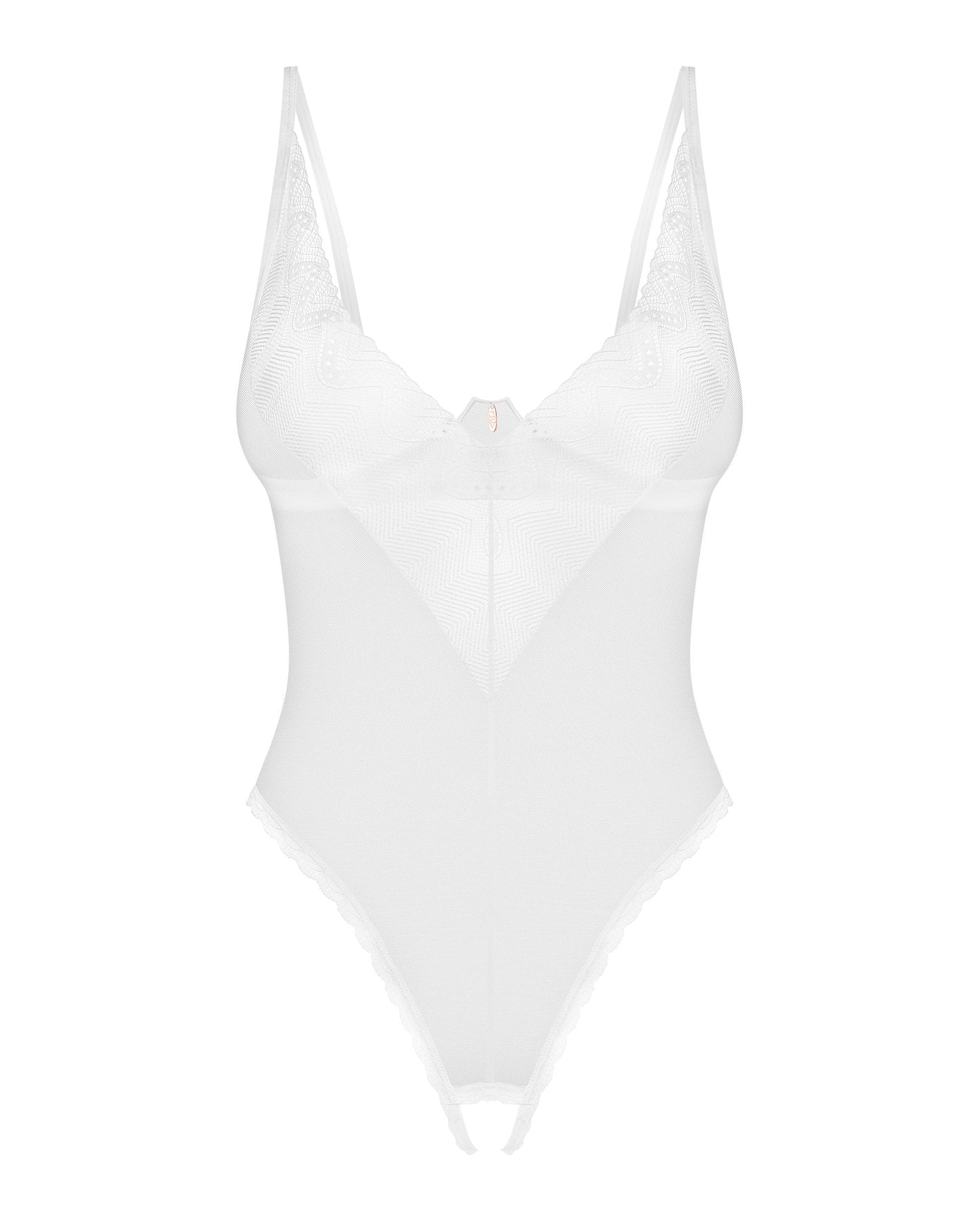 Sheer Crotchless Teddy Obsessive Alissium-1