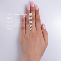 AGI Certified 1.50 CTW Lab Grown Diamond (F/VS) Stud Earrings