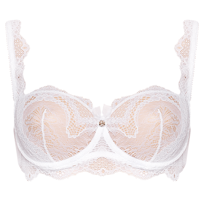 Sheer Lace Balconette Bra Ajour Aventine-2