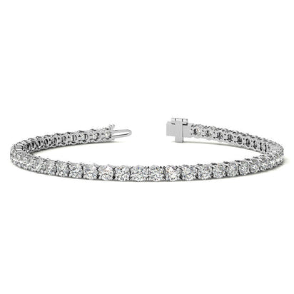 2CTW Created Moissanite Tennis Bracelet - Sterling Silver, 7